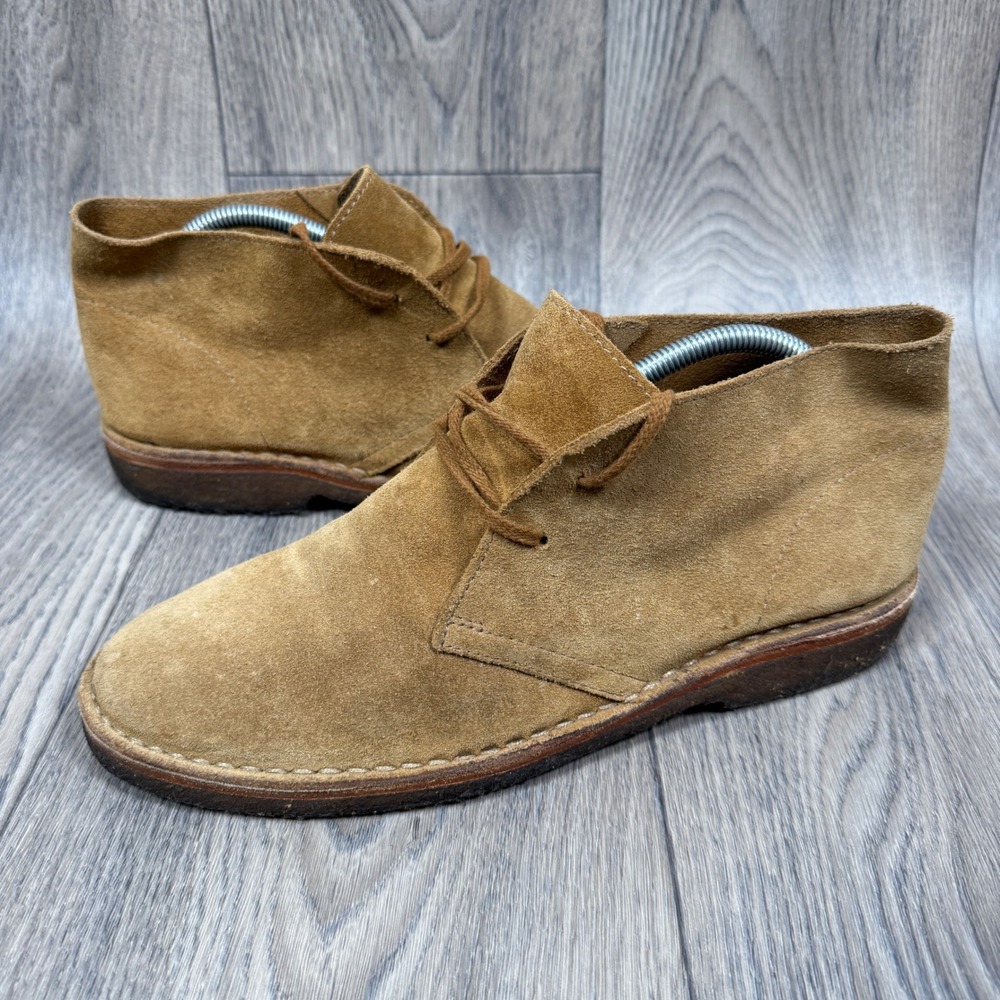 Drake's Clifford Desert‎ Boots Brown Suede Size US 9